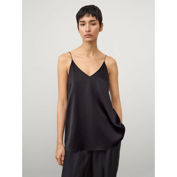 Lisa Yang Camisole Top in Midnight
