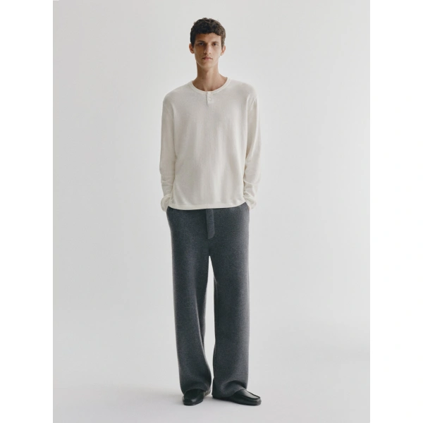 Lisa Yang Carsten Sweater in Salt