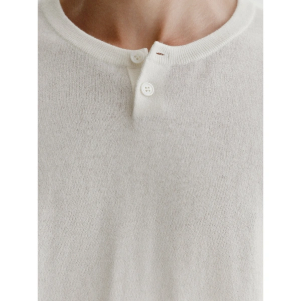 Lisa Yang Carsten Sweater in Salt