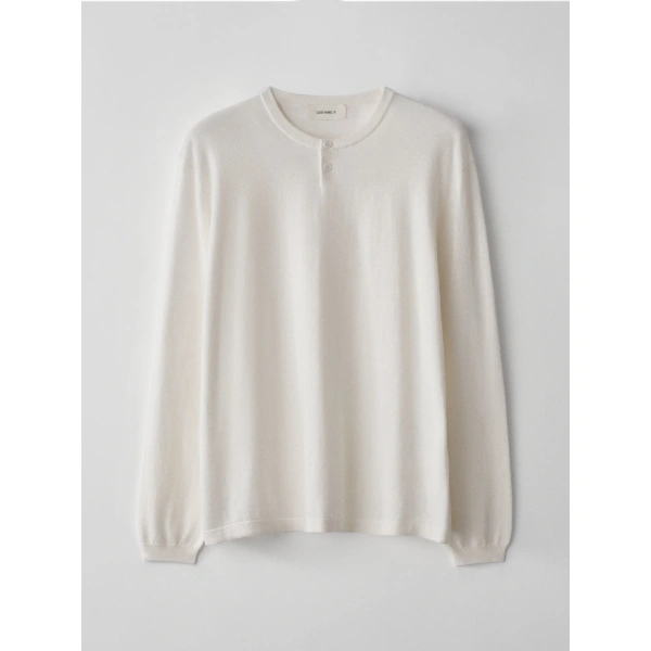 Lisa Yang Carsten Sweater in Salt | Knitwear | Coveti