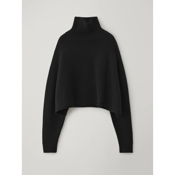 Lisa Yang Cathie Sweater in Black | Cashmere Sweaters | Coveti