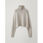 Lisa Yang Cathie Sweater in Oyster | Cashmere Sweaters | Coveti
