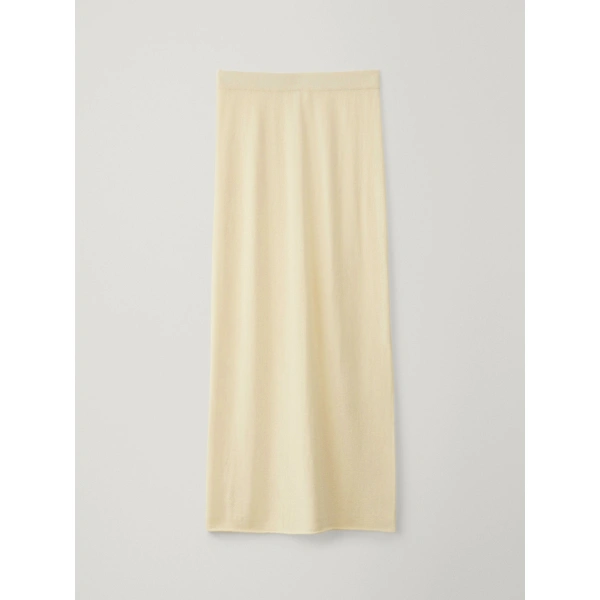 Lisa Yang Charlotta Skirt in Limone | Maxi Skirts | Coveti