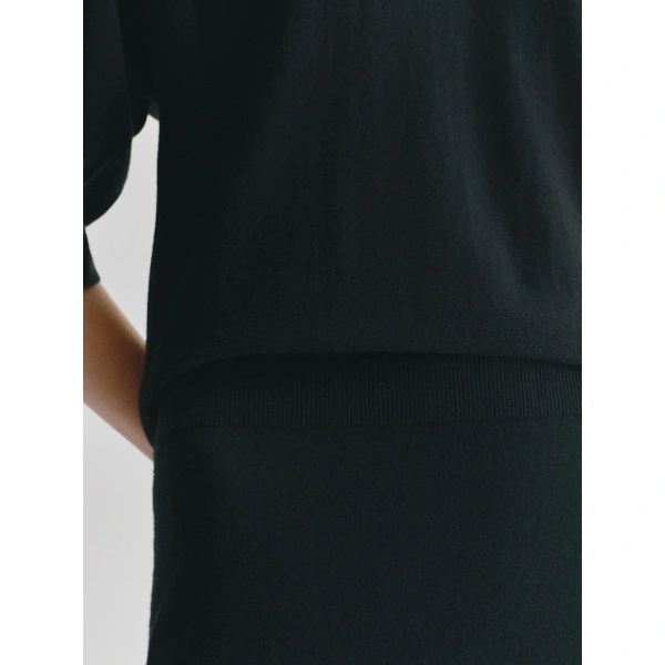 Lisa Yang Charlotta Skirt in Noir