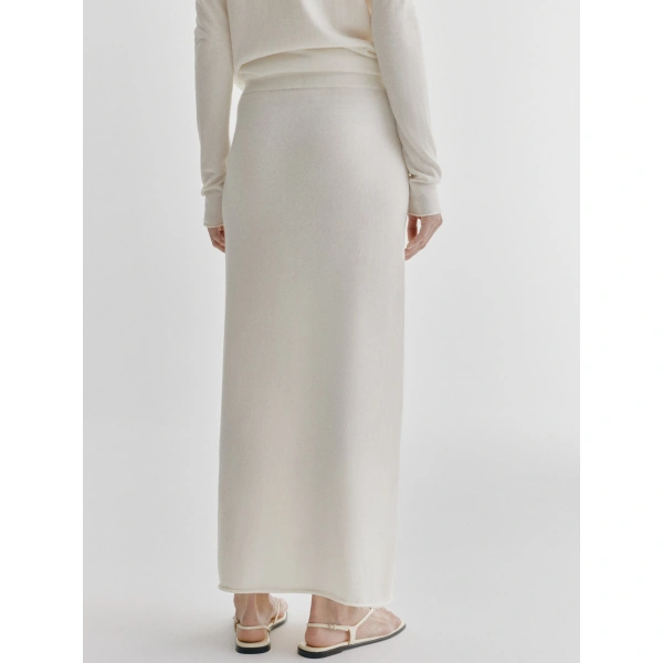 Lisa Yang Charlotta Skirt in Salt