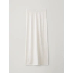 Lisa Yang Charlotta Skirt in Salt | Maxi Skirts | Coveti