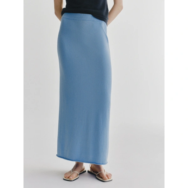 Lisa Yang Charlotta Skirt in Soft Sky