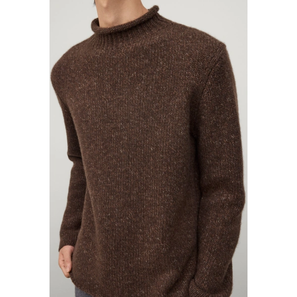 Lisa Yang Cian Sweater in Dark Cocoa