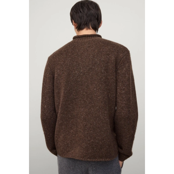 Lisa Yang Cian Sweater in Dark Cocoa