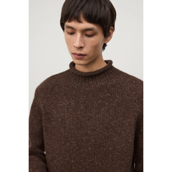 Lisa Yang Cian Sweater in Dark Cocoa
