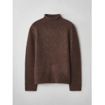 Lisa Yang Cian Sweater in Dark Cocoa | Knitwear | Coveti