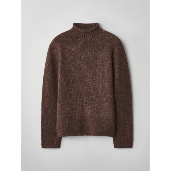 Lisa Yang Cian Sweater in Dark Cocoa | Knitwear | Coveti
