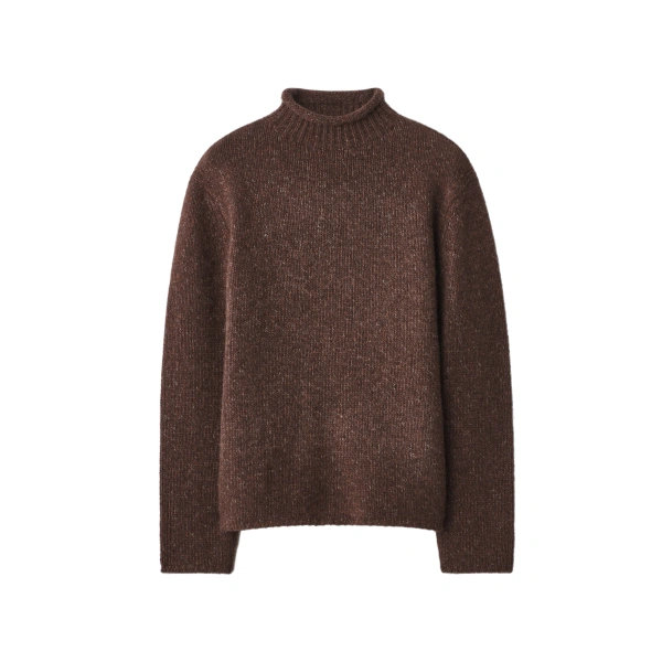 Cian Sweater in Dark Cocoa