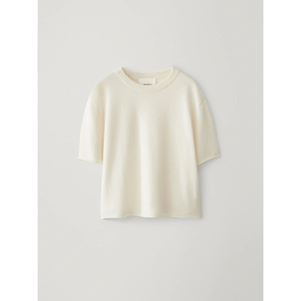 Lisa Yang Cila T-shirt in Cream | T-Shirts | Coveti