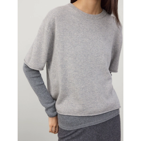 Lisa Yang Cila T-shirt in Dove Grey