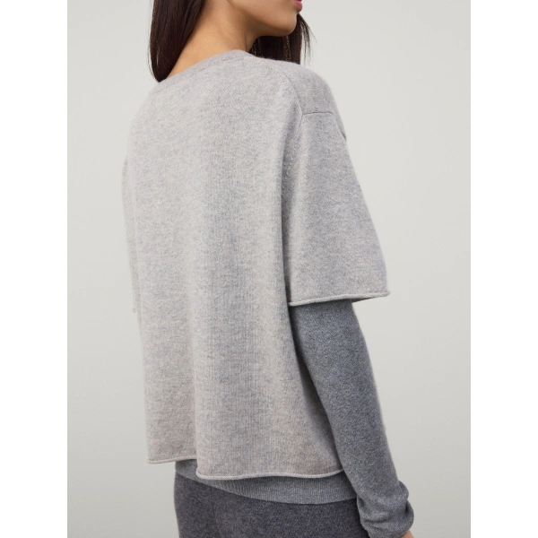 Lisa Yang Cila T-shirt in Dove Grey