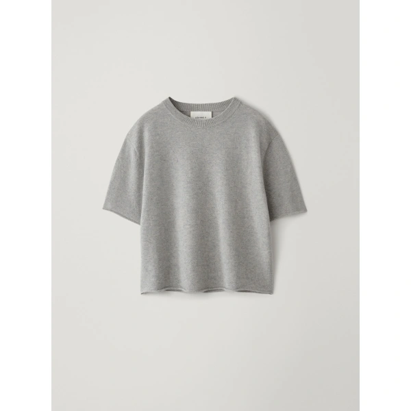 Cila T-shirt in Dove Grey