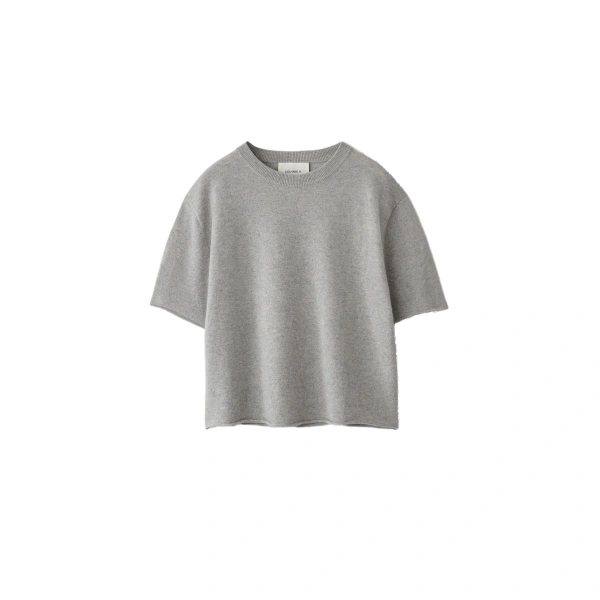Cila T-shirt in Dove Grey