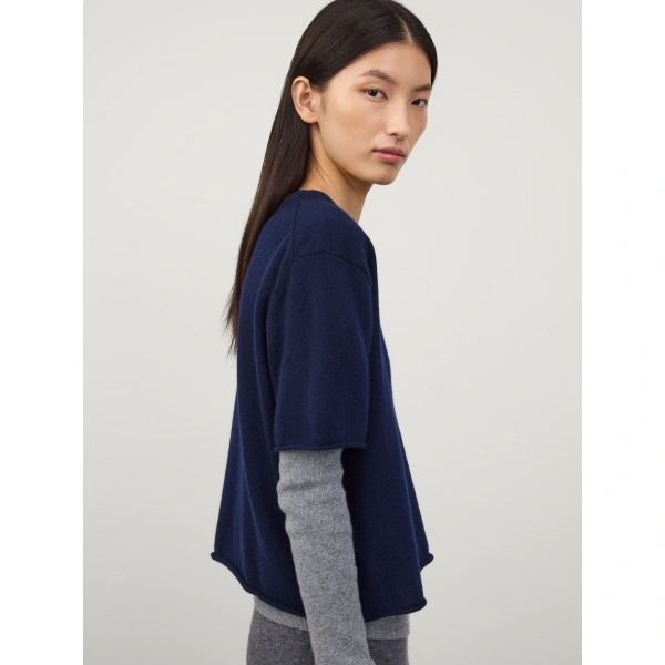 Lisa Yang Cila T-shirt in Navy