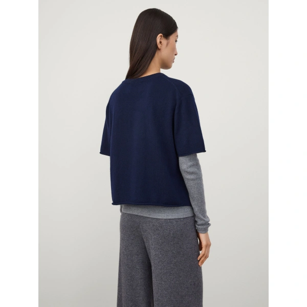 Lisa Yang Cila T-shirt in Navy