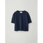 Lisa Yang Cila T-shirt in Navy | T-Shirts | Coveti