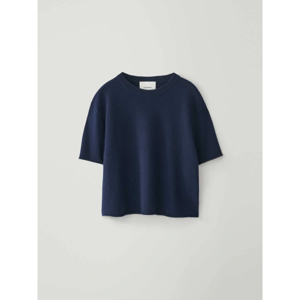 Lisa Yang Cila T-shirt in Navy | T-Shirts | Coveti