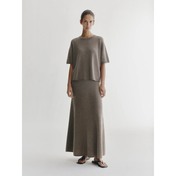 Lisa Yang Cila T-shirt in Truffle