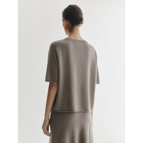 Lisa Yang Cila T-shirt in Truffle