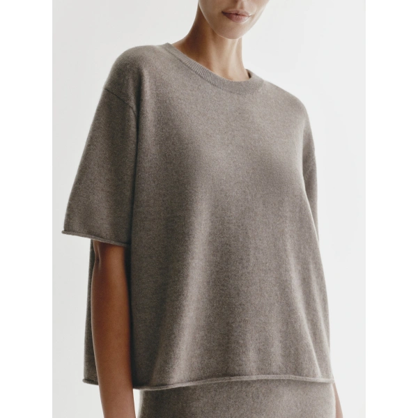 Lisa Yang Cila T-shirt in Truffle