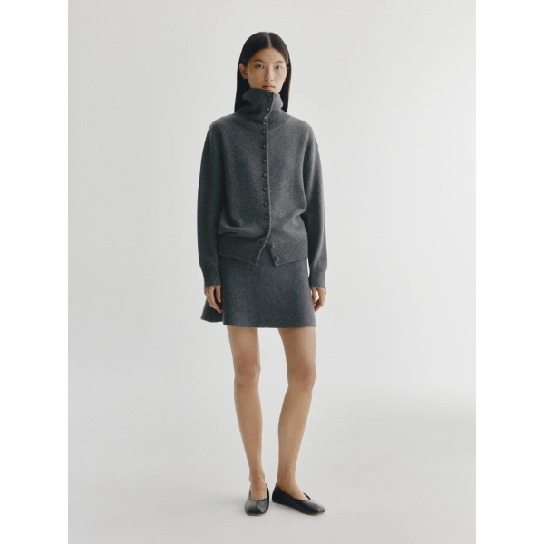 Lisa Yang Clare Skirt in Graphite