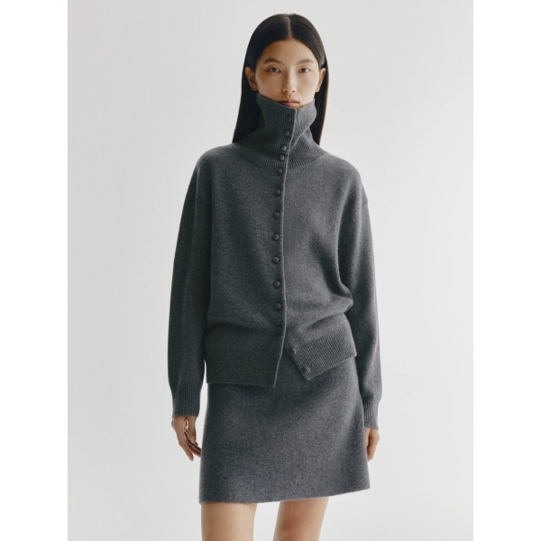 Lisa Yang Clare Skirt in Graphite