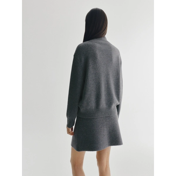 Lisa Yang Clare Skirt in Graphite