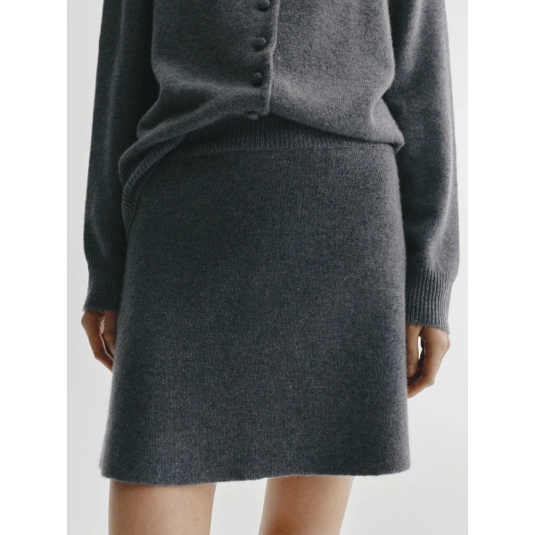 Lisa Yang Clare Skirt in Graphite