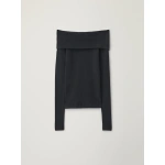 Lisa Yang Claudina Top in Noir | Tops | Coveti