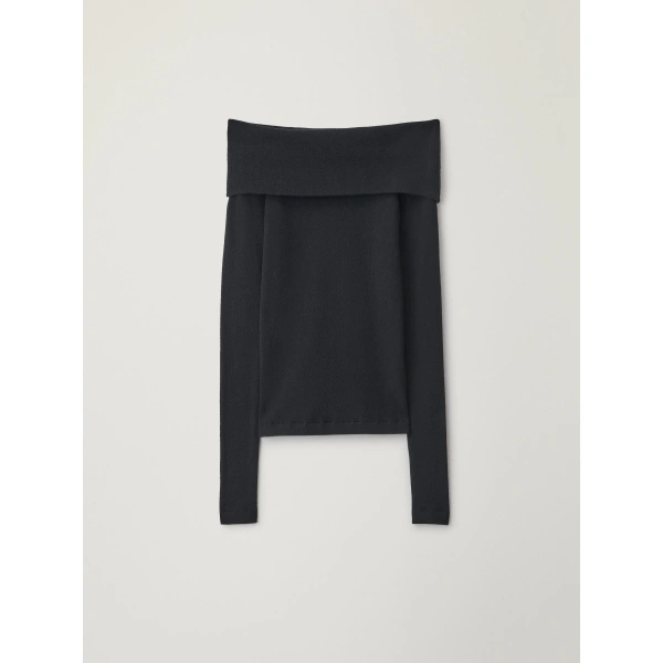 Claudina Top in Noir
