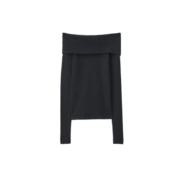 Claudina Top in Noir