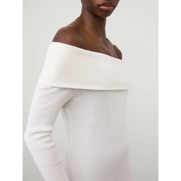 Lisa Yang Claudina Top in Salt