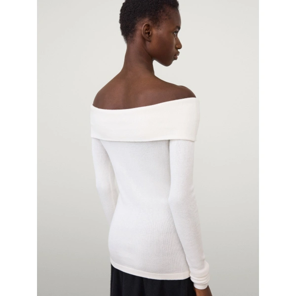 Lisa Yang Claudina Top in Salt
