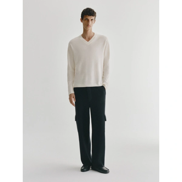 Lisa Yang Clayton Sweater in Cream