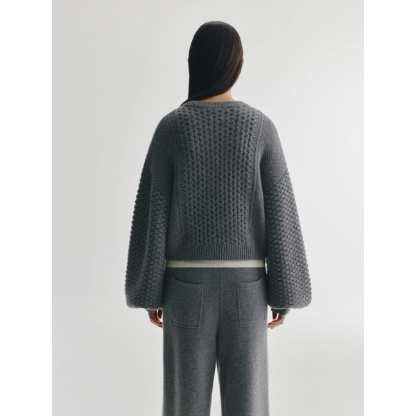 Lisa Yang Clothilde Sweater in Graphite