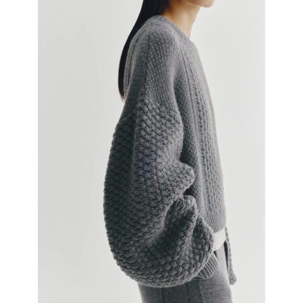 Lisa Yang Clothilde Sweater in Graphite