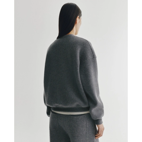 Lisa Yang Cyrilla Sweater in Graphite