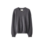 Lisa Yang Cyrilla Sweater in Graphite | Cashmere Sweaters | Coveti