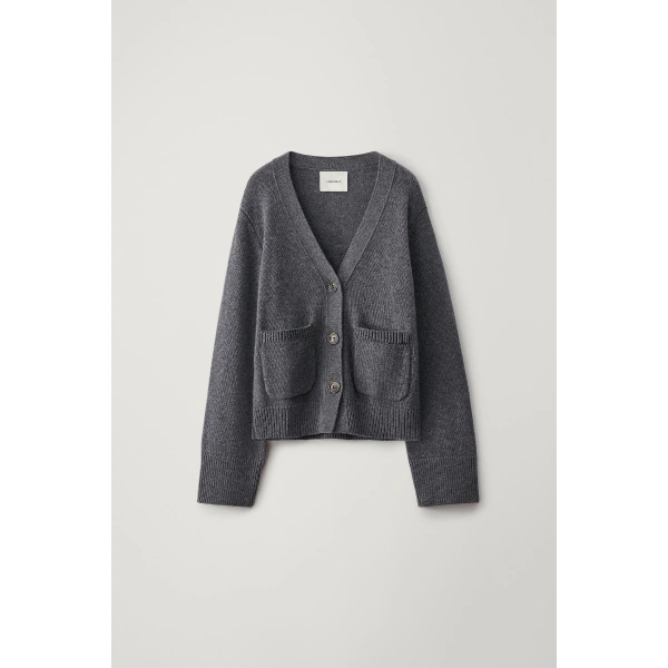 Lisa Yang Danni Cardigan in Graphite | Cardigans | Coveti
