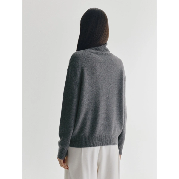 Lisa Yang Denie Cardigan in Graphite