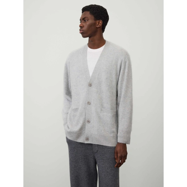Lisa Yang Devean Cardigan in Cloudy Brushed