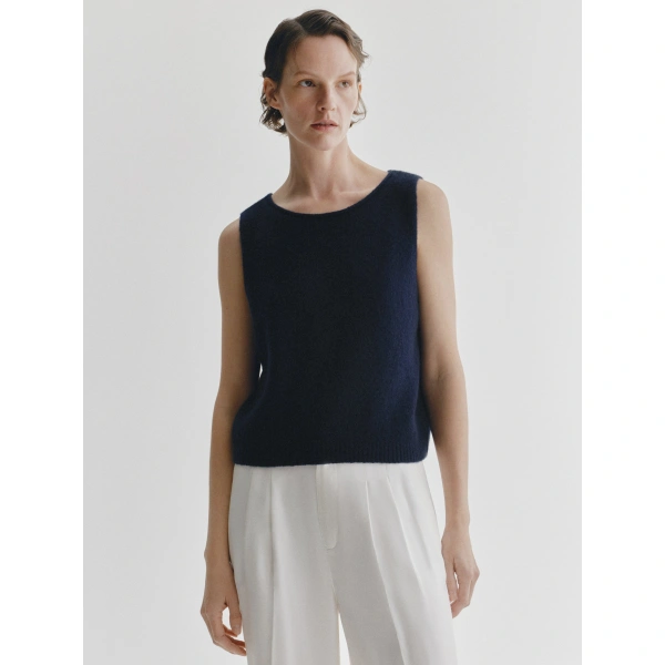 Lisa Yang Devine Vest in Navy