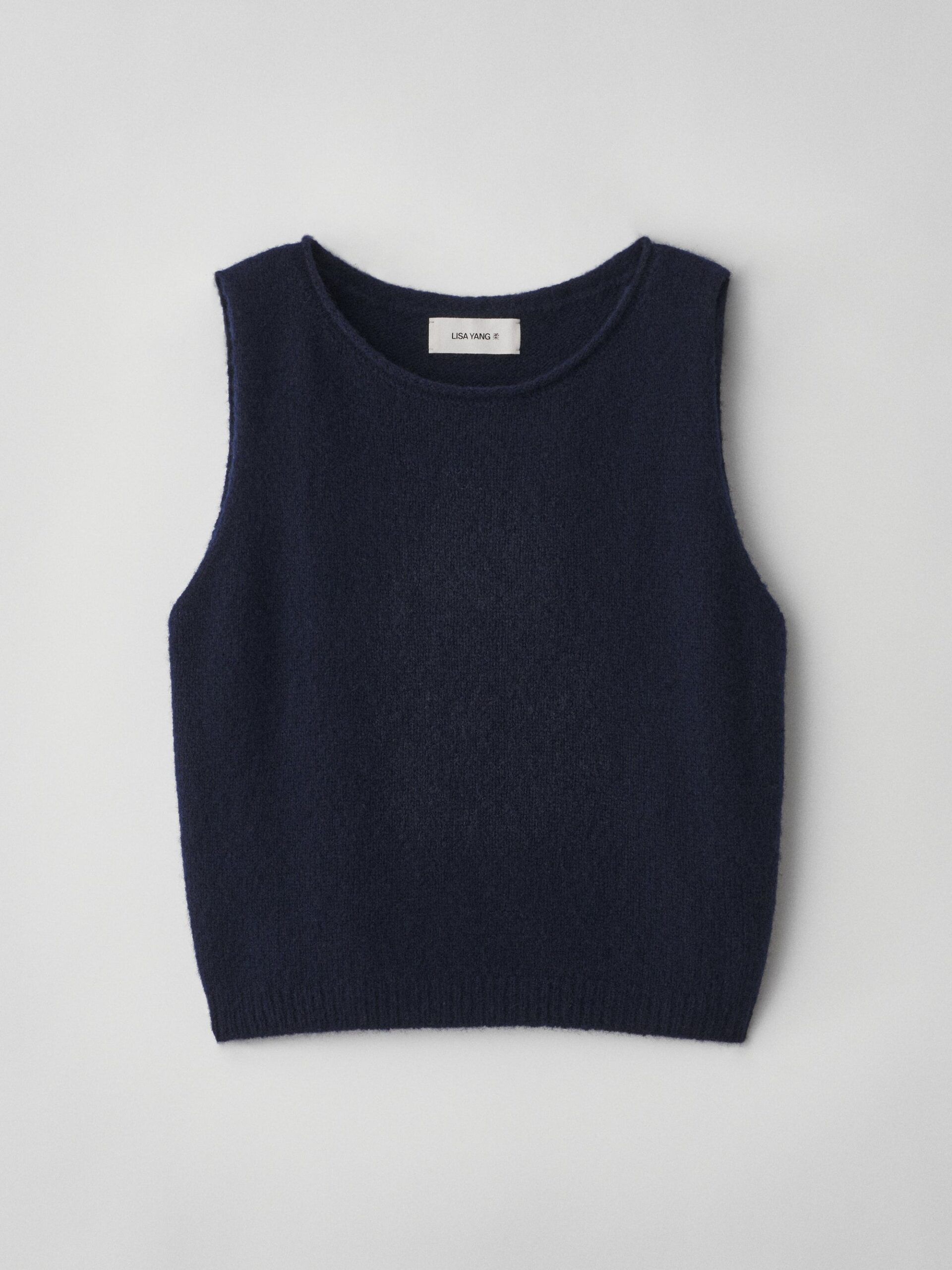 Lisa Yang Devine Vest in Navy Lisa Yang Devine Vest in Navy | Sweater Vests | Coveti