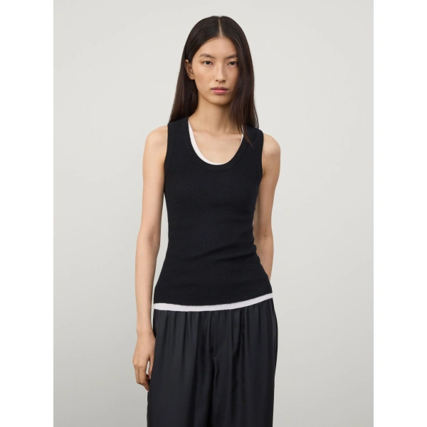 Lisa Yang Devyne Top in Black