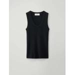 Lisa Yang Devyne Top in Black | Tops | Coveti